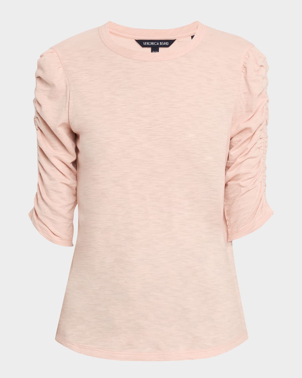 Waldorf Ruched-Sleeve Tee