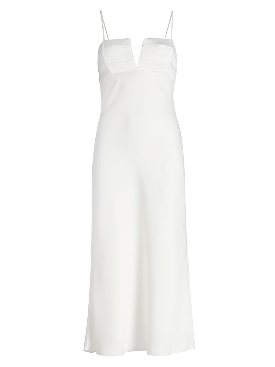 Women's Pina Slip Midi-Dress - Ivory - Size 14