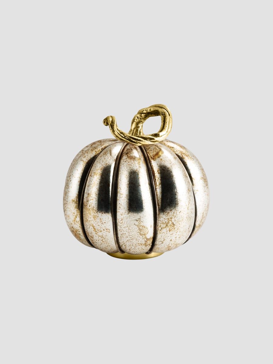 Michael Aram Large Glass Pumpkin Decoration