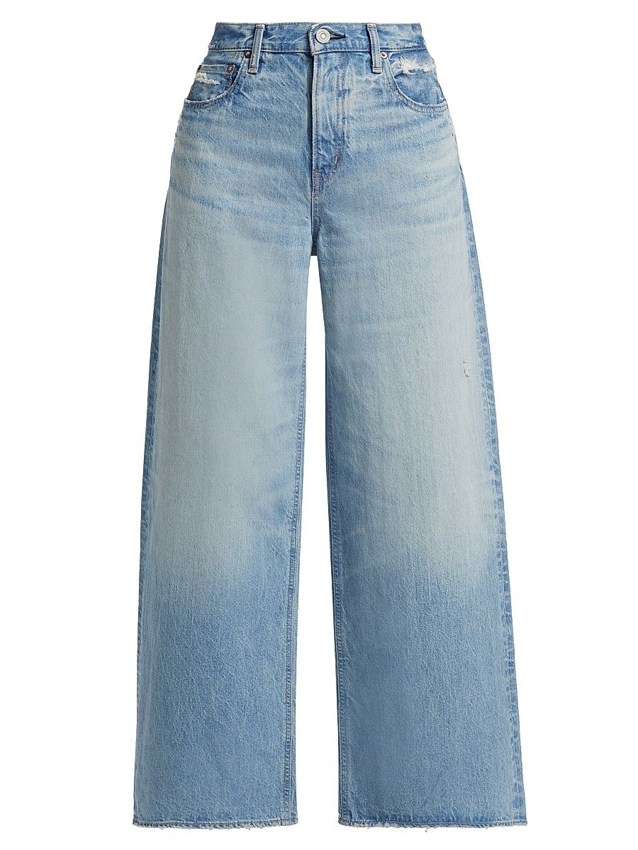 Women's Lowell Super-Wide Jeans - Light Blue - Size 30
