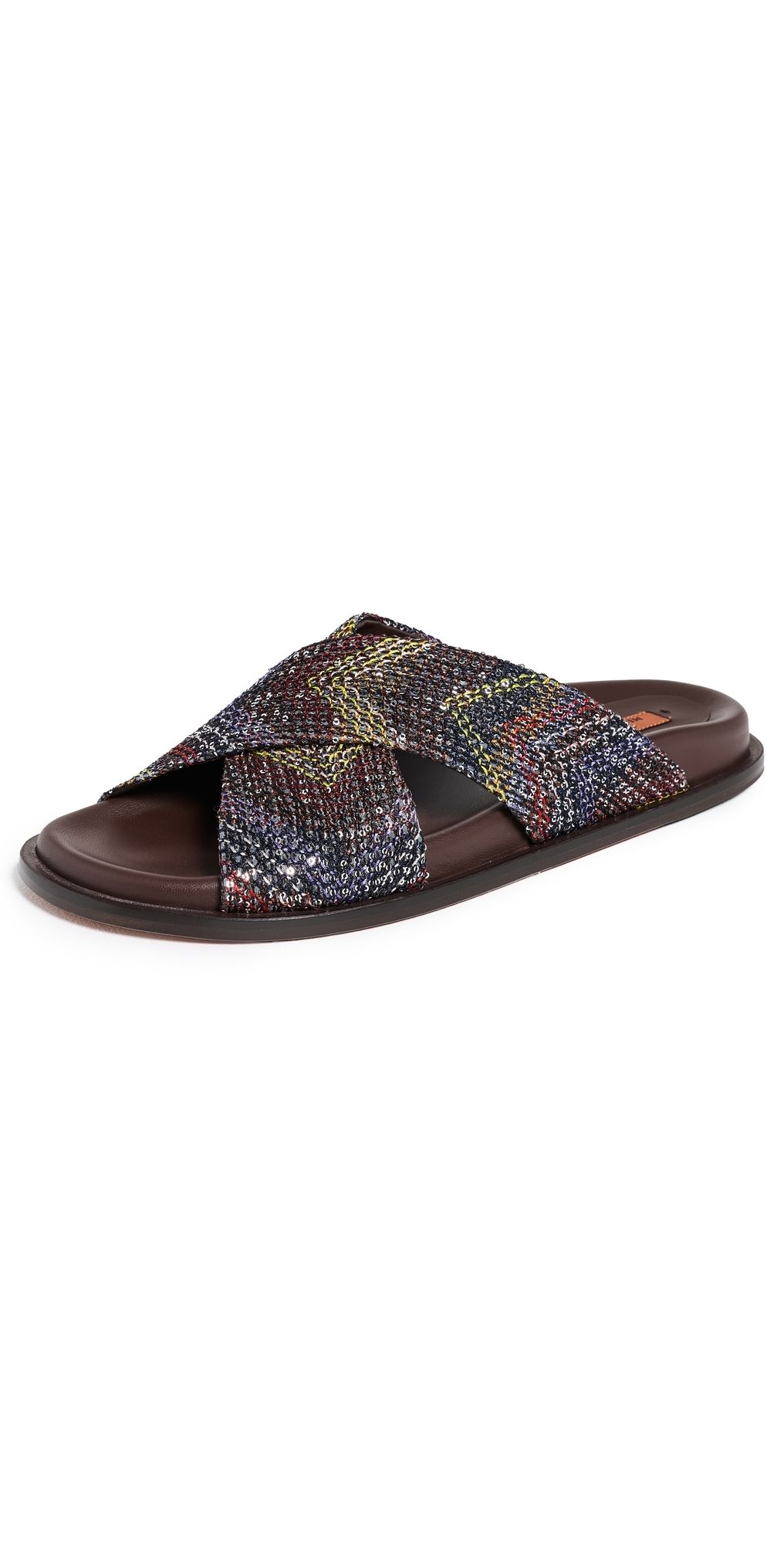 Missoni Viola Sandals Yellow Brown 35