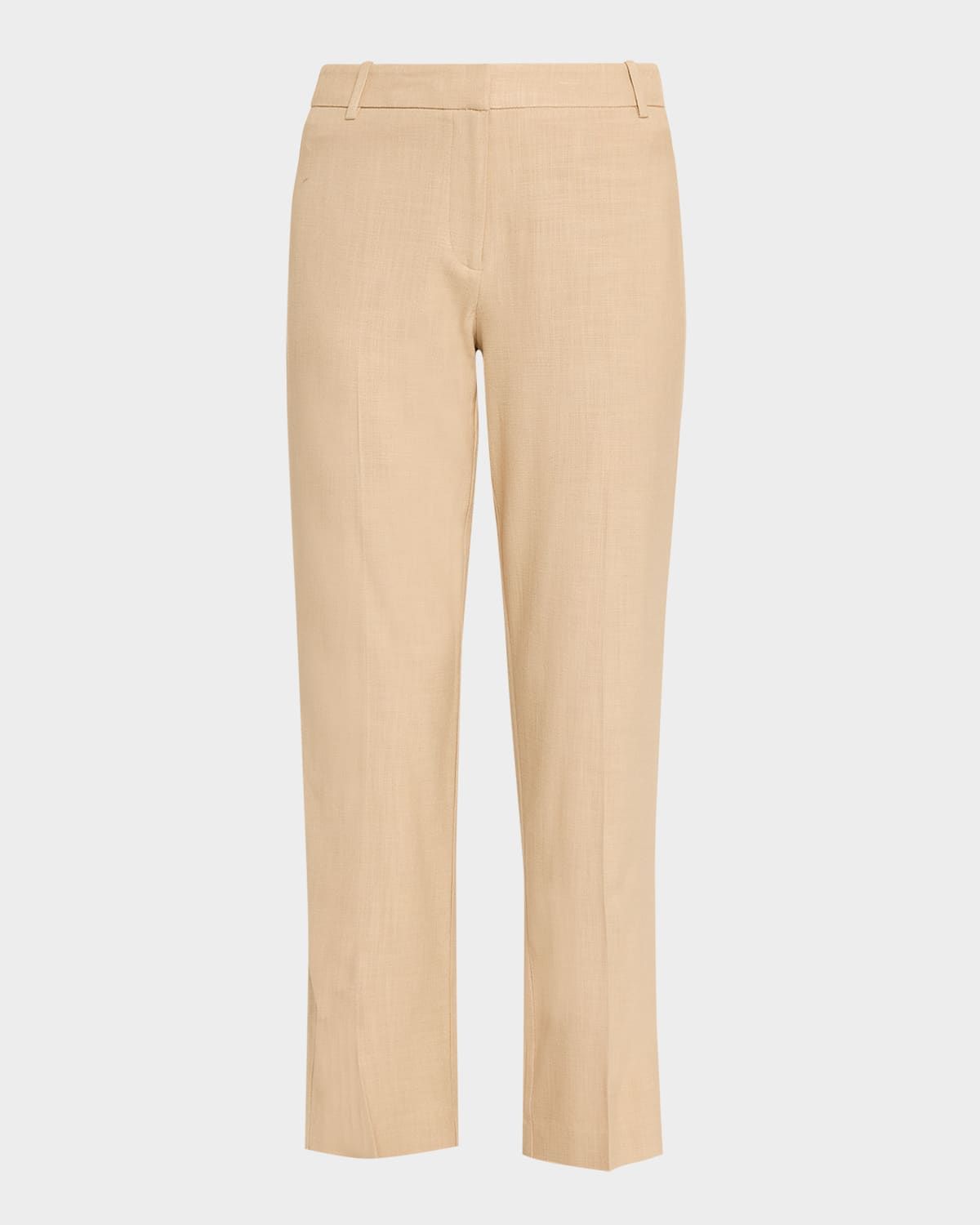 Dina Cropped Slim-Leg Pants