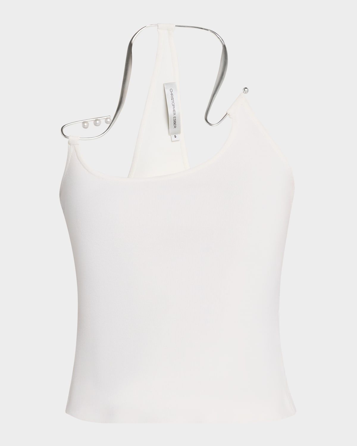 Levitate Necklace Knit Tank Top