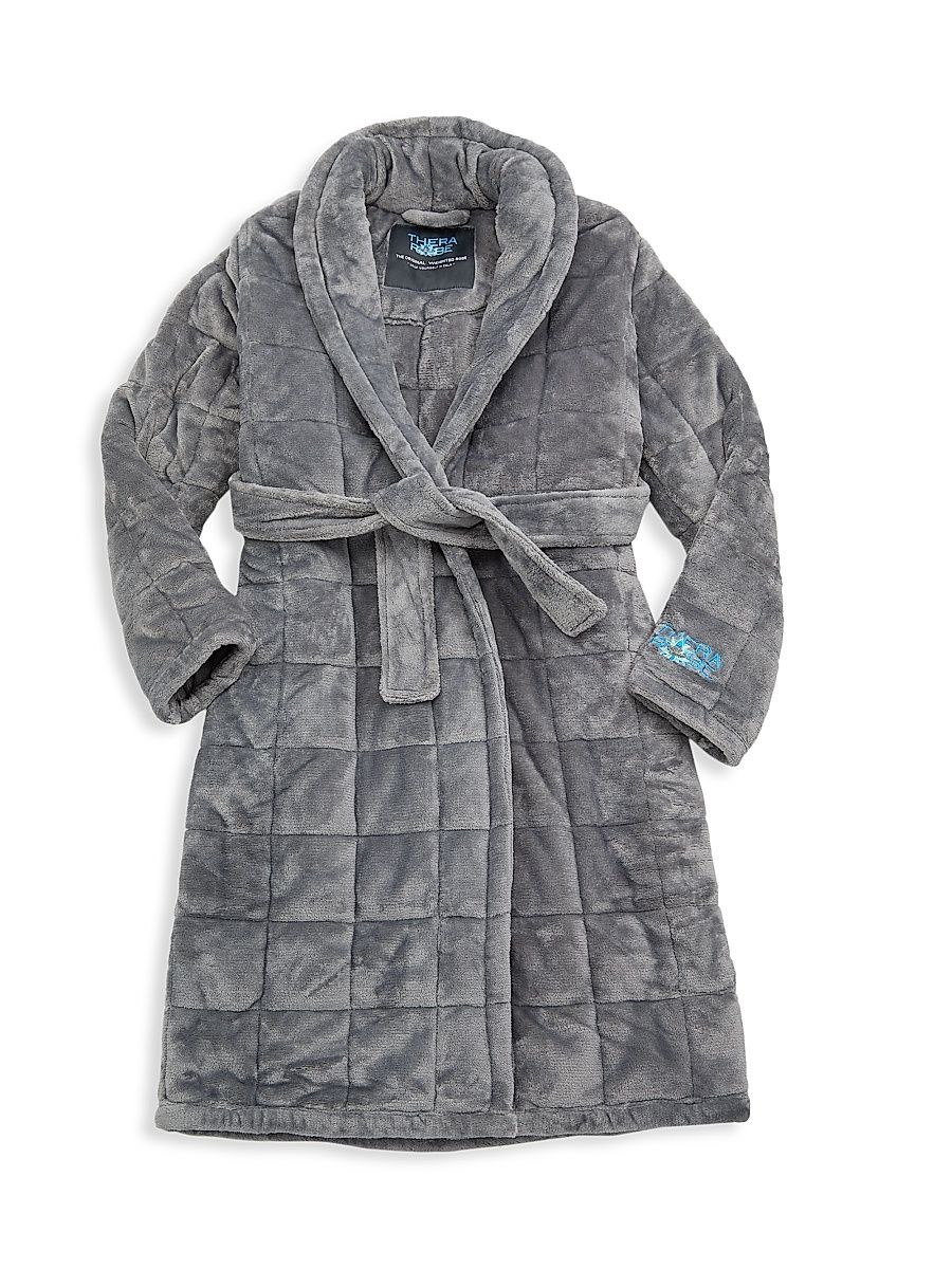 Kid's Weighted Robe - Soothy Grey