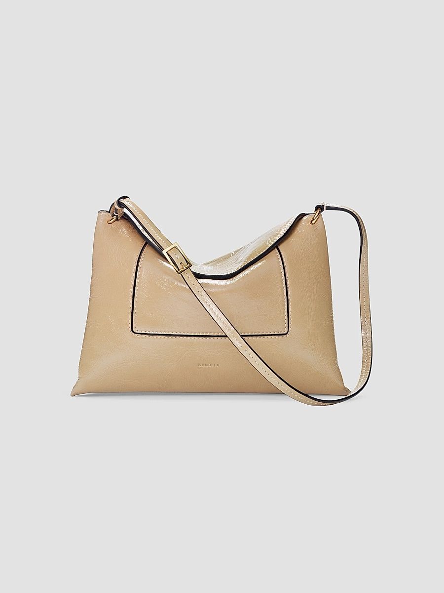 Wandler Women's Penelope Leather Slouch Bag - Sand Glaze