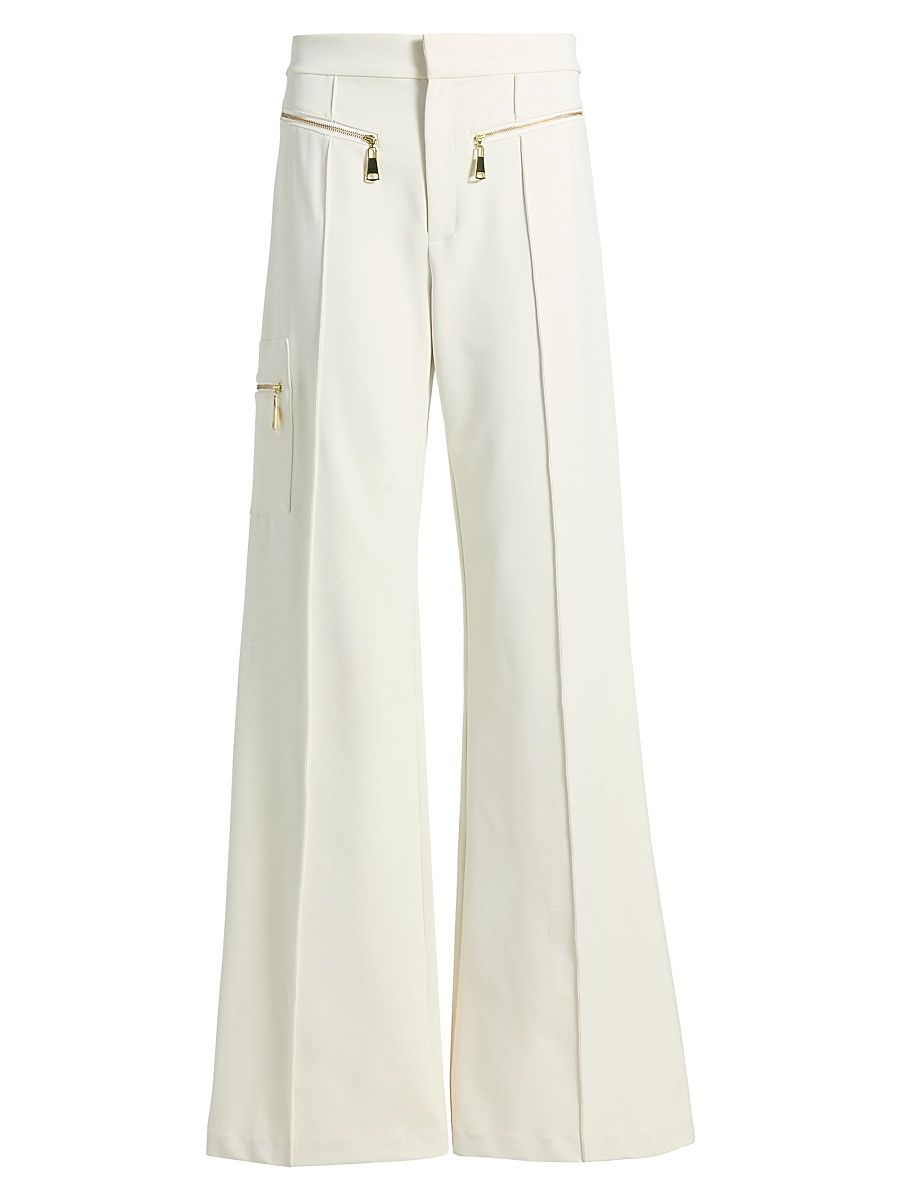 Women's Emory Wide-Leg Pants - Winter White - Size 12