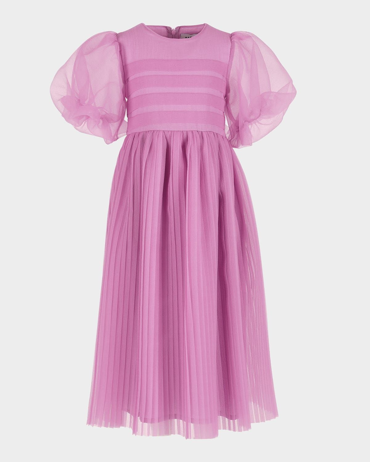 Girl & apos;s Flowy A-Line Organza Dress, Size 3T-12