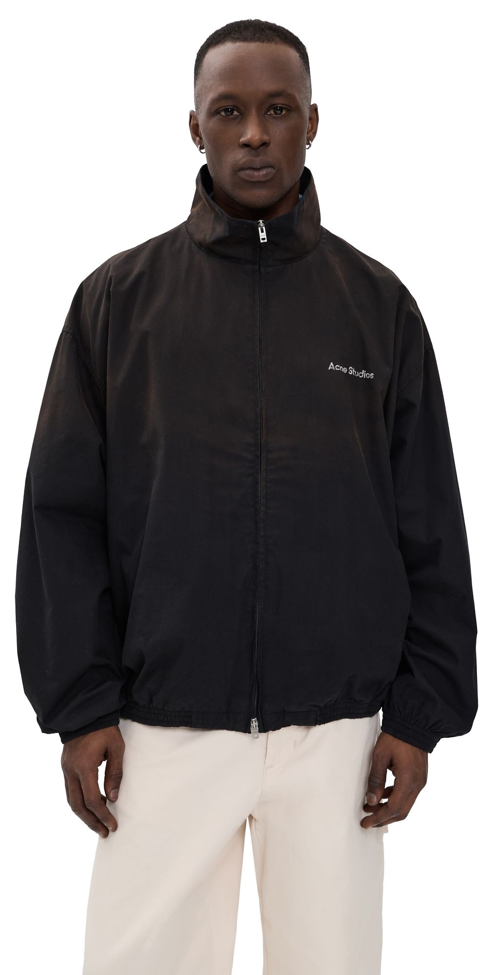 Acne Studios Olando Soft Cotton Poplin Jacket Black 48
