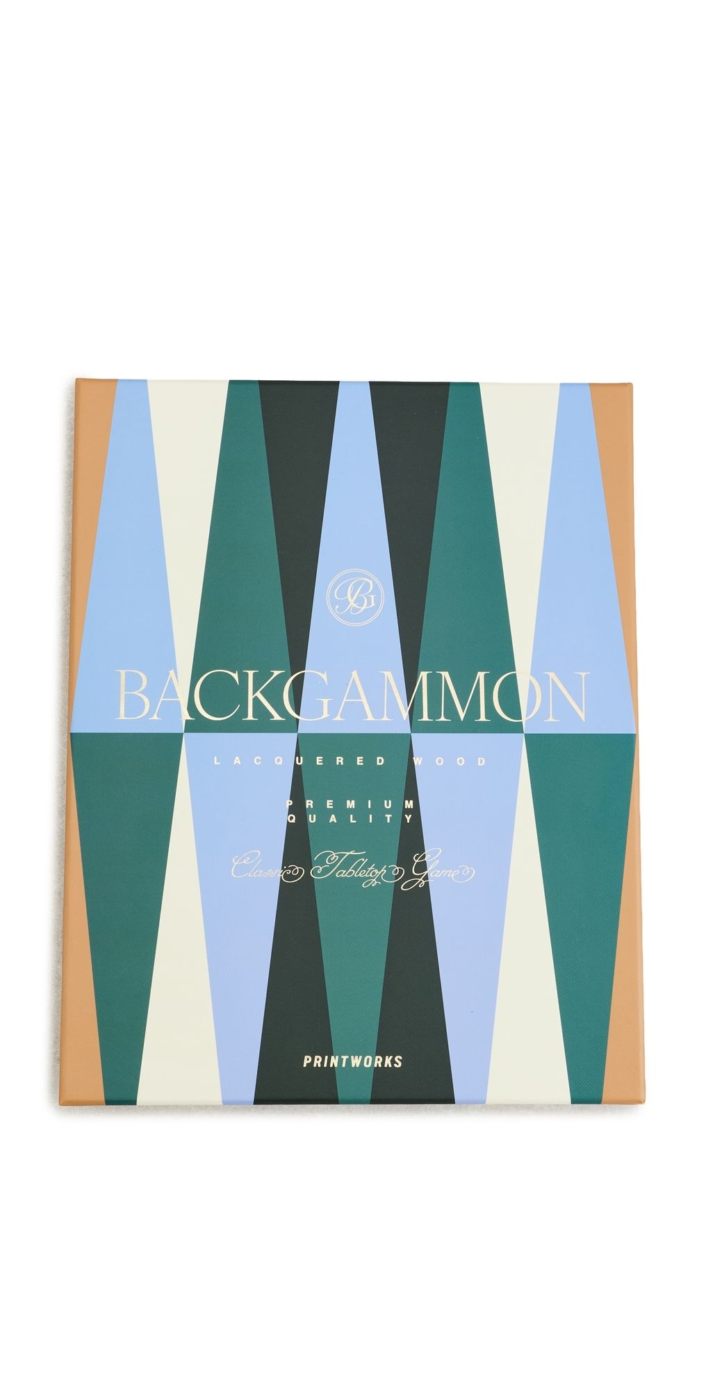 Printworks Lacquered Backgammon Set Multi One Size