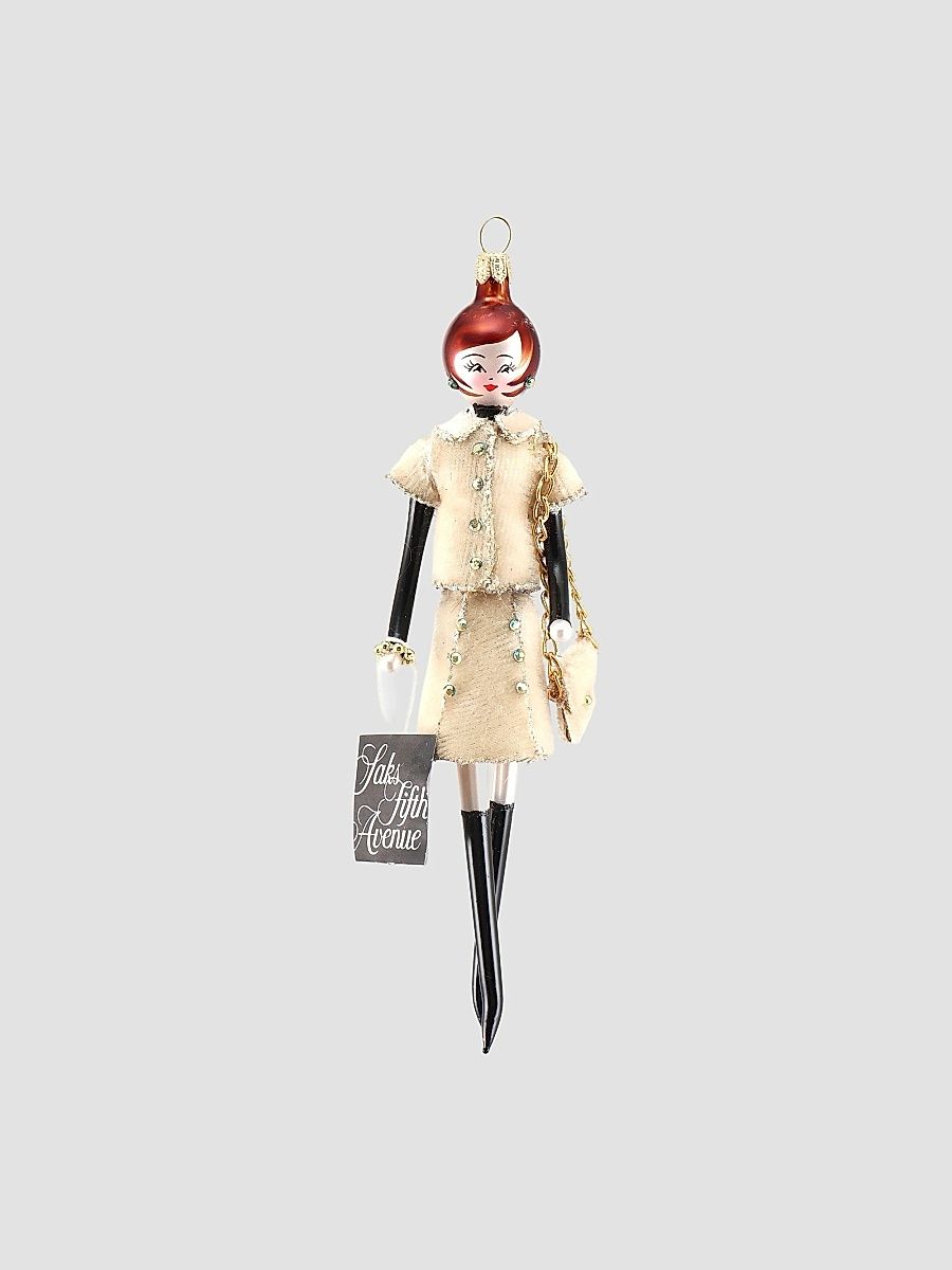 Soffieria De Carlini Lady in a Jacket & Skirt Ornament