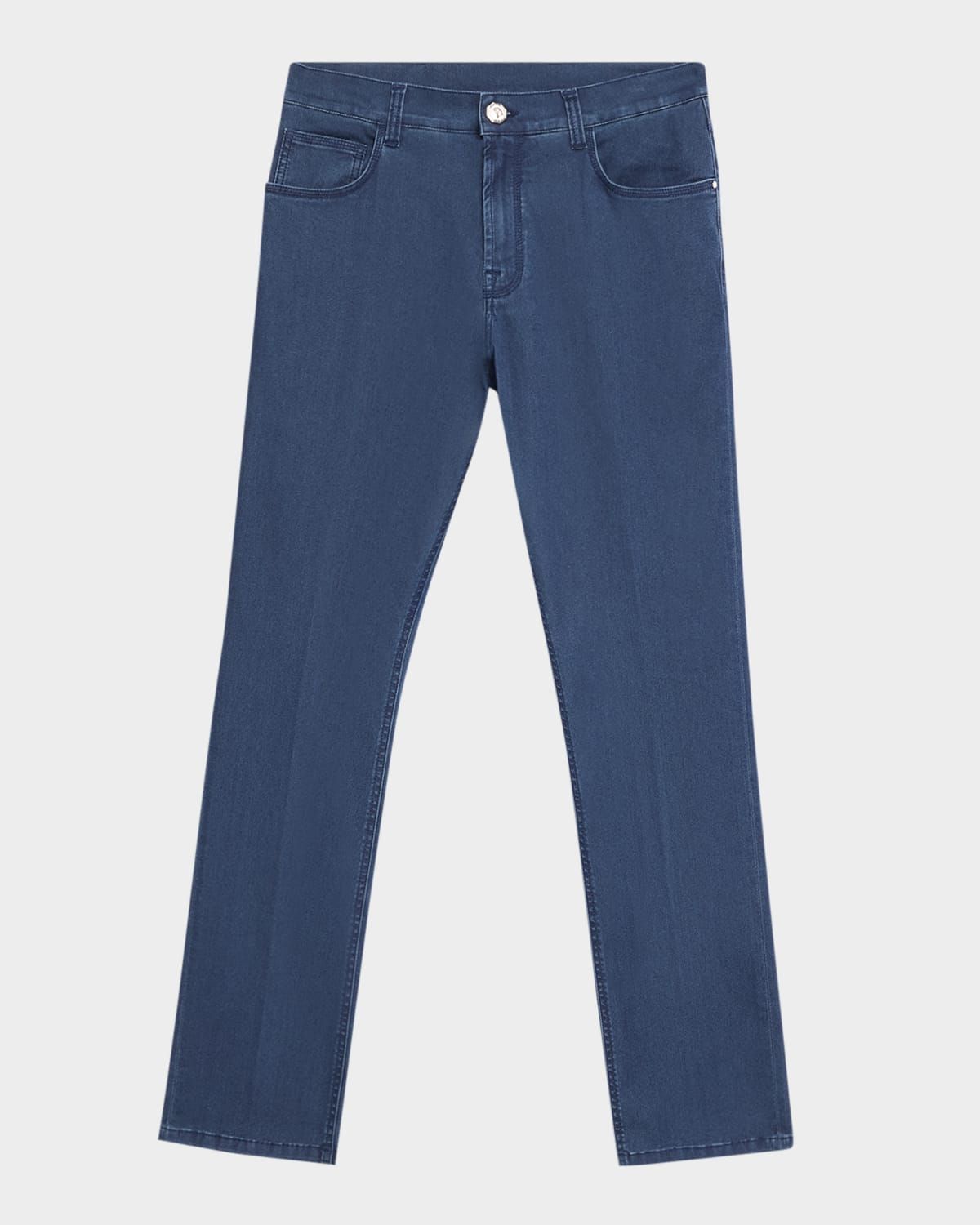 Five-Pocket Cotton-Blend Jeans