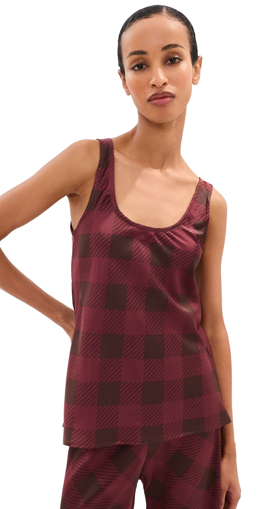 LE BOP Eames Tank Top Mahogany/Brown XXL