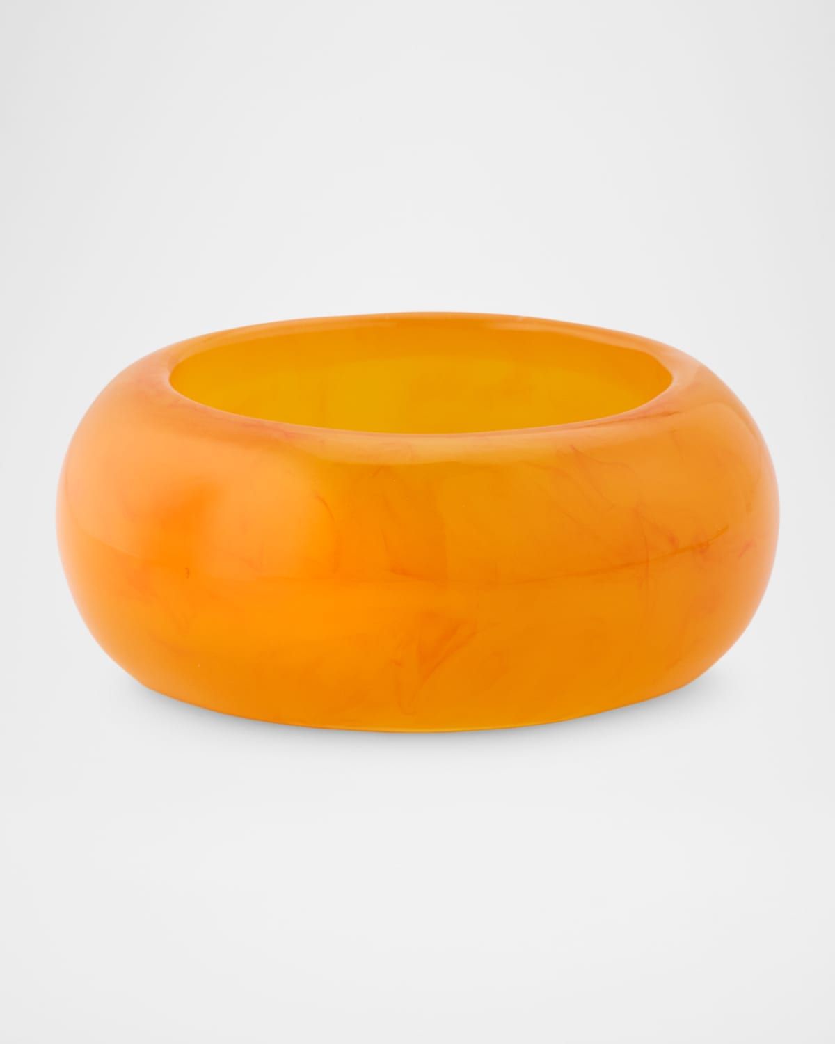 Thick Amber Resin Bracelet