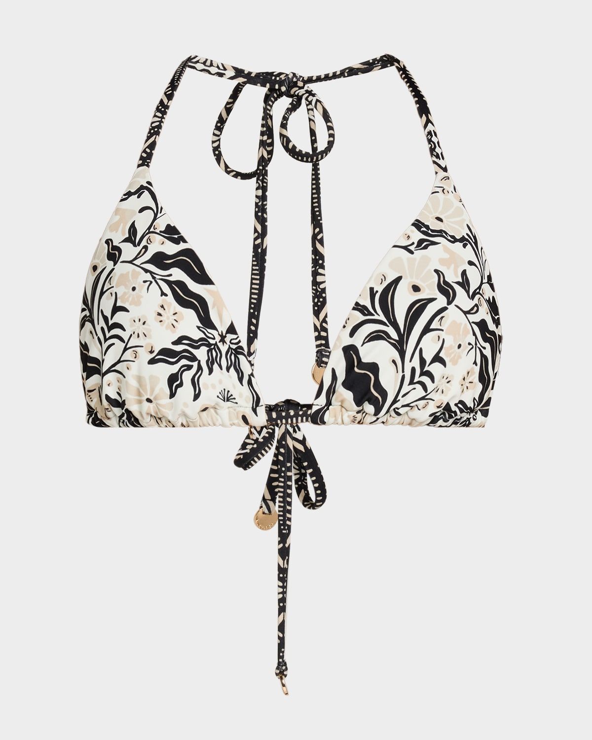 Printed Nikoleta Triangle Bikini Top