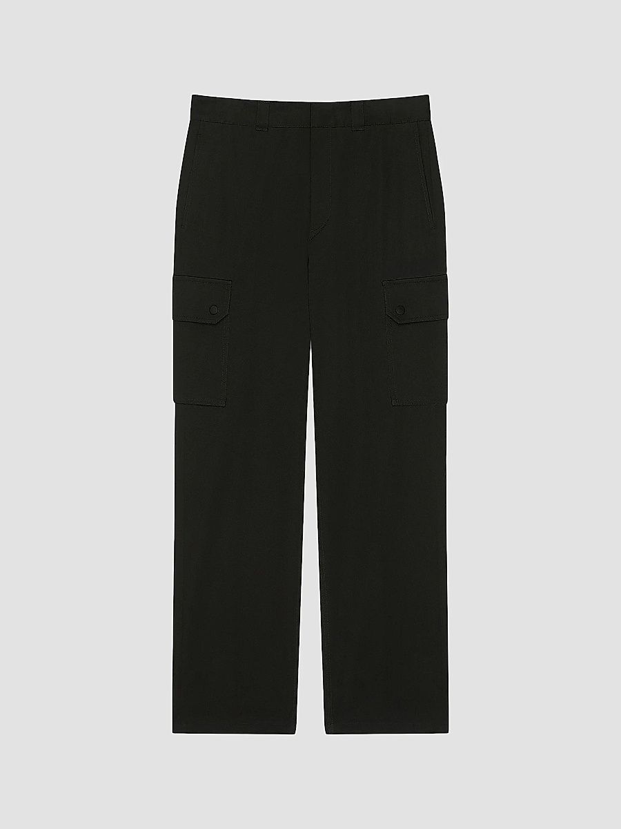 Givenchy Men's Cargo Pants in Cotton - Black - Size 40