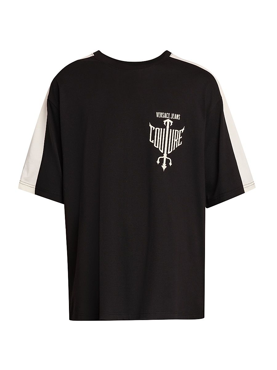 Men's Logo Relaxed-Fit T-Shirt - Black - Size XXXL