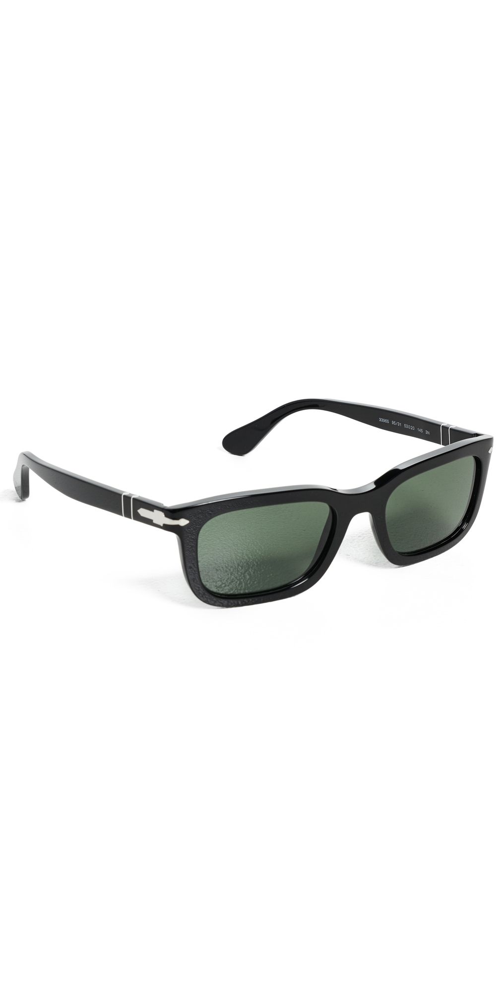 Persol 0PO3396S Sunglasses Black/Green One Size