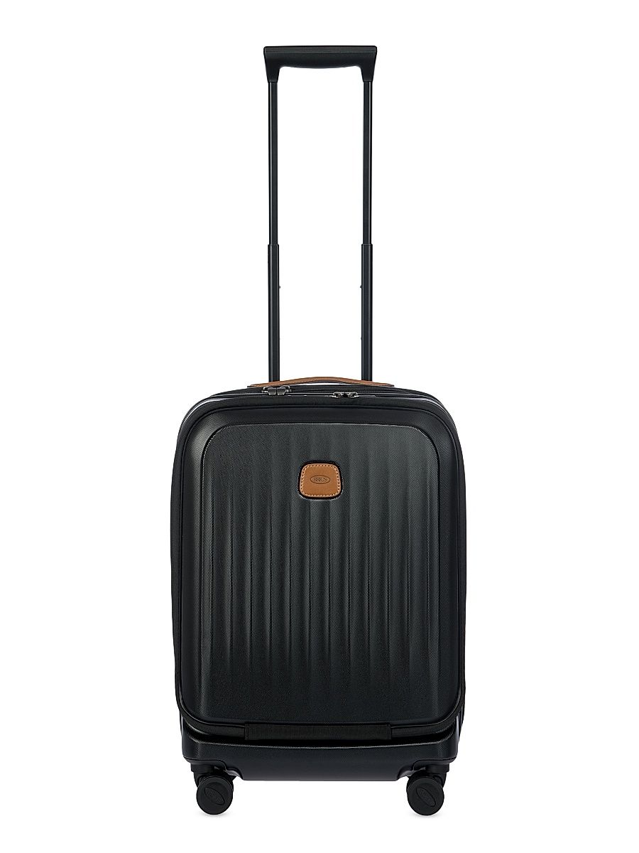 Taormina 21" Expandable Carry-On Spinner Suitcase - Black