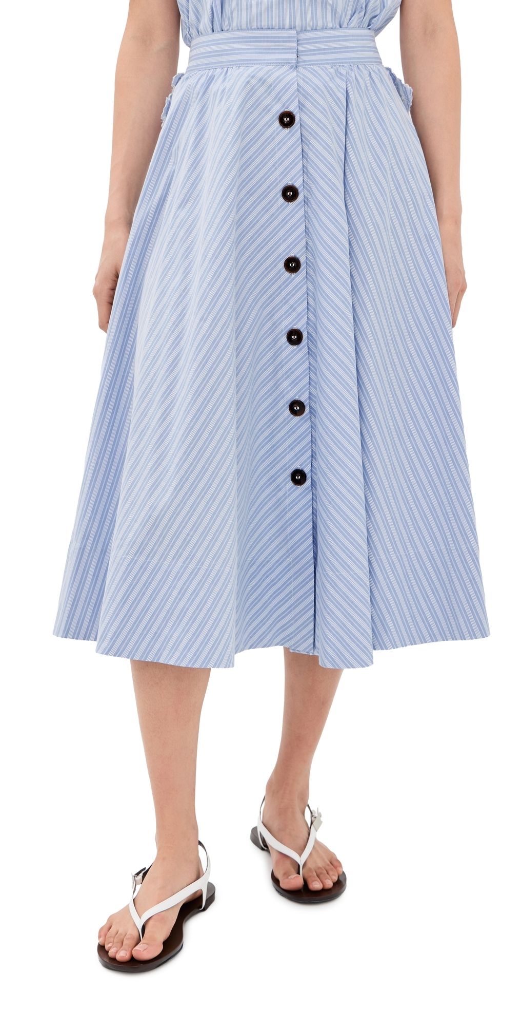 Kika Vargas Sheila Skirt Blue 2