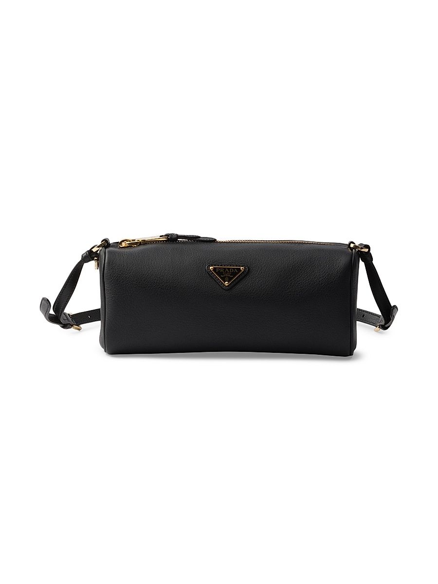 Women's Leather Pouch - Black
