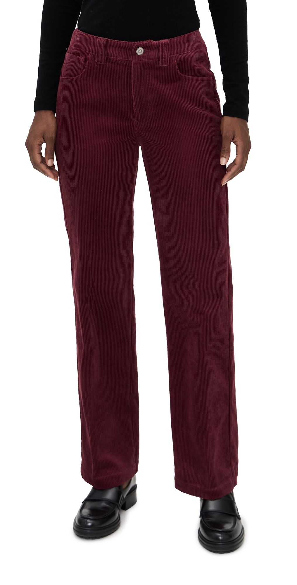 Alex Mill Camden Corduroy Pants Burgundy 4