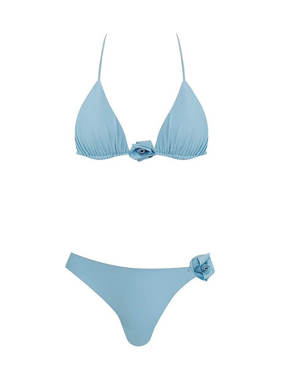 Women's Chipi Halterneck Open Back Bikini - Arctic - Size 2