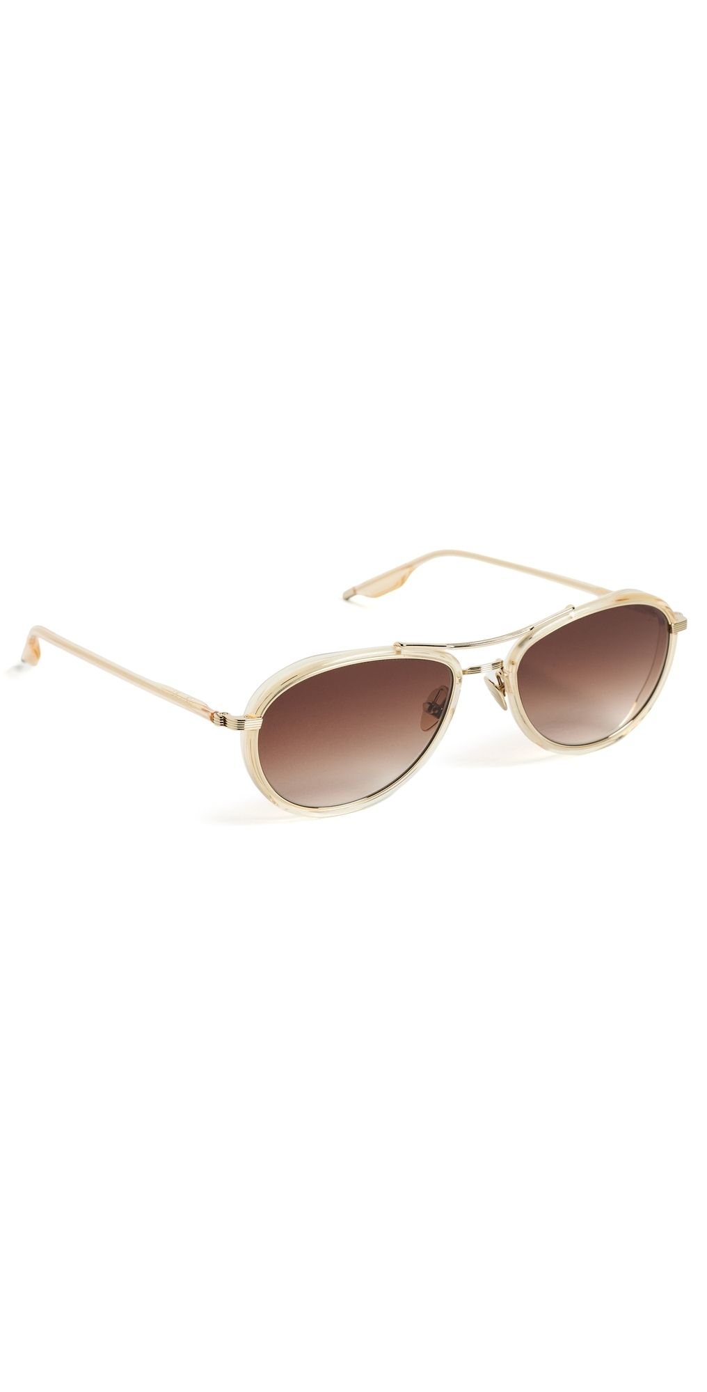 Krewe Dallas Sunglasses 12k Titanium/Champagne One Size