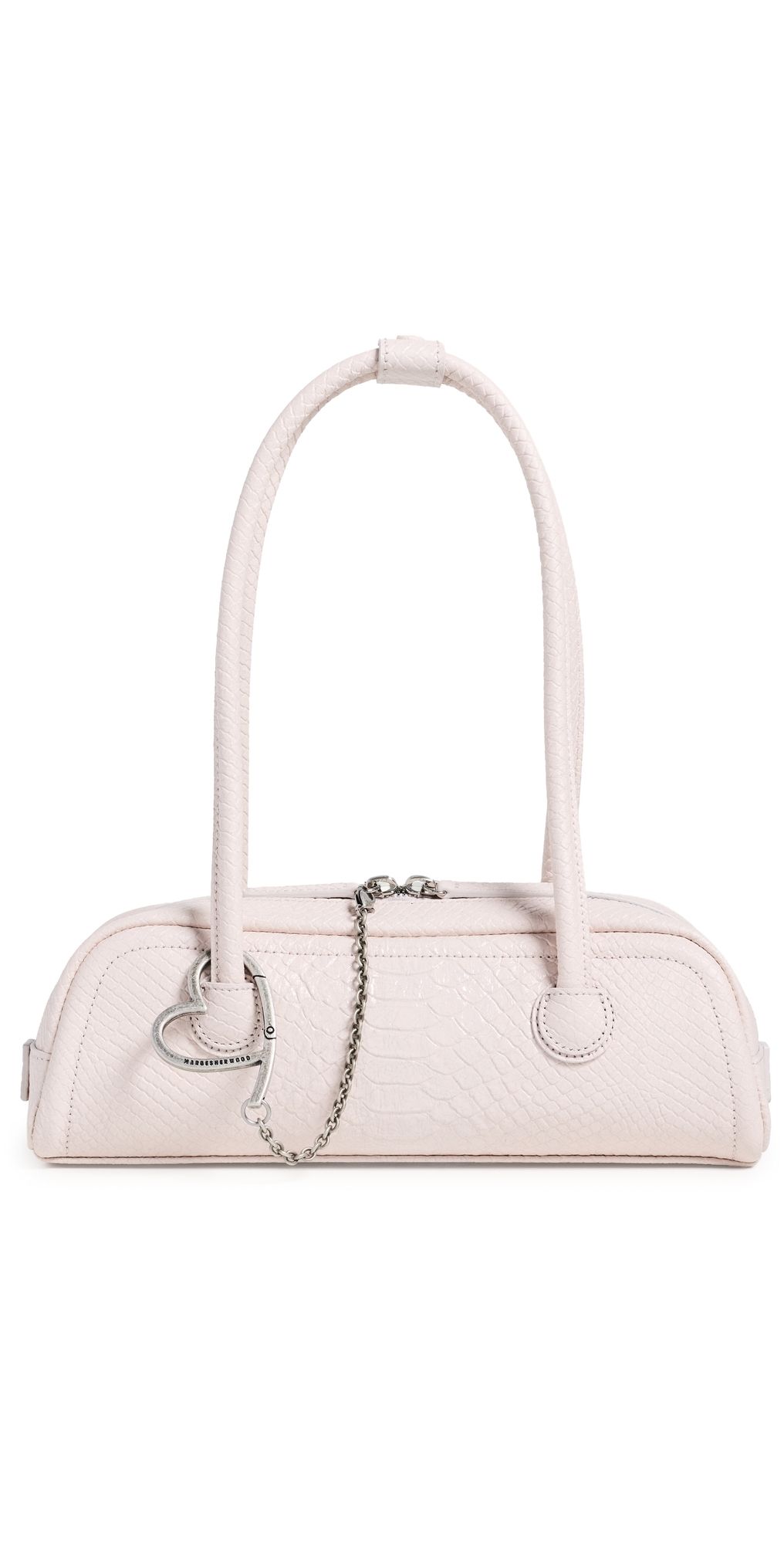 Marge Sherwood Soft Boston East West Mini Bag Pale Pink Python Cracked One Size
