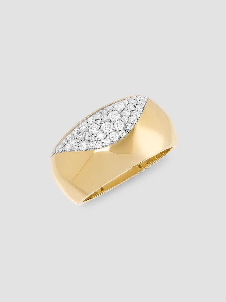 Lana Women's Protofusion 14K Yellow Gold & 0.48 TCW Diamond Ring - Yellow Gold - Size 7