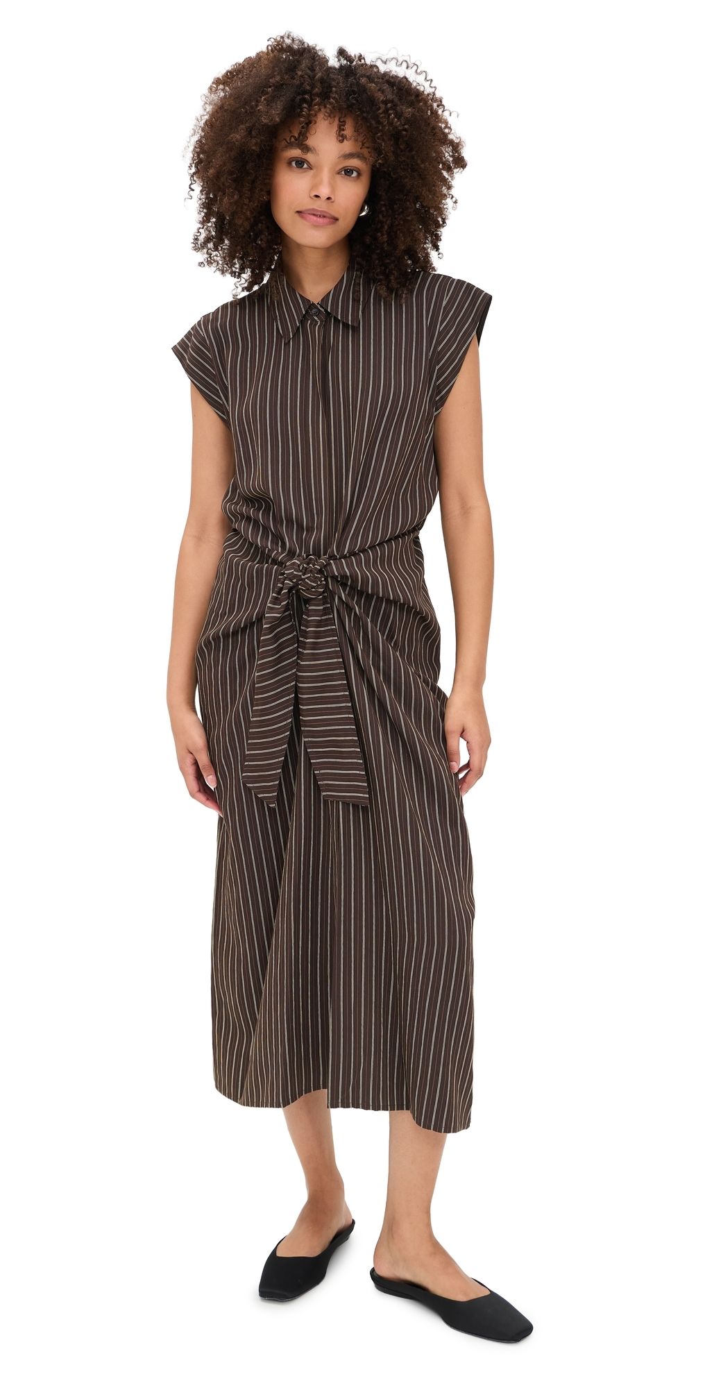 A. L.C. Emilia Dress Ganache Stripe 14