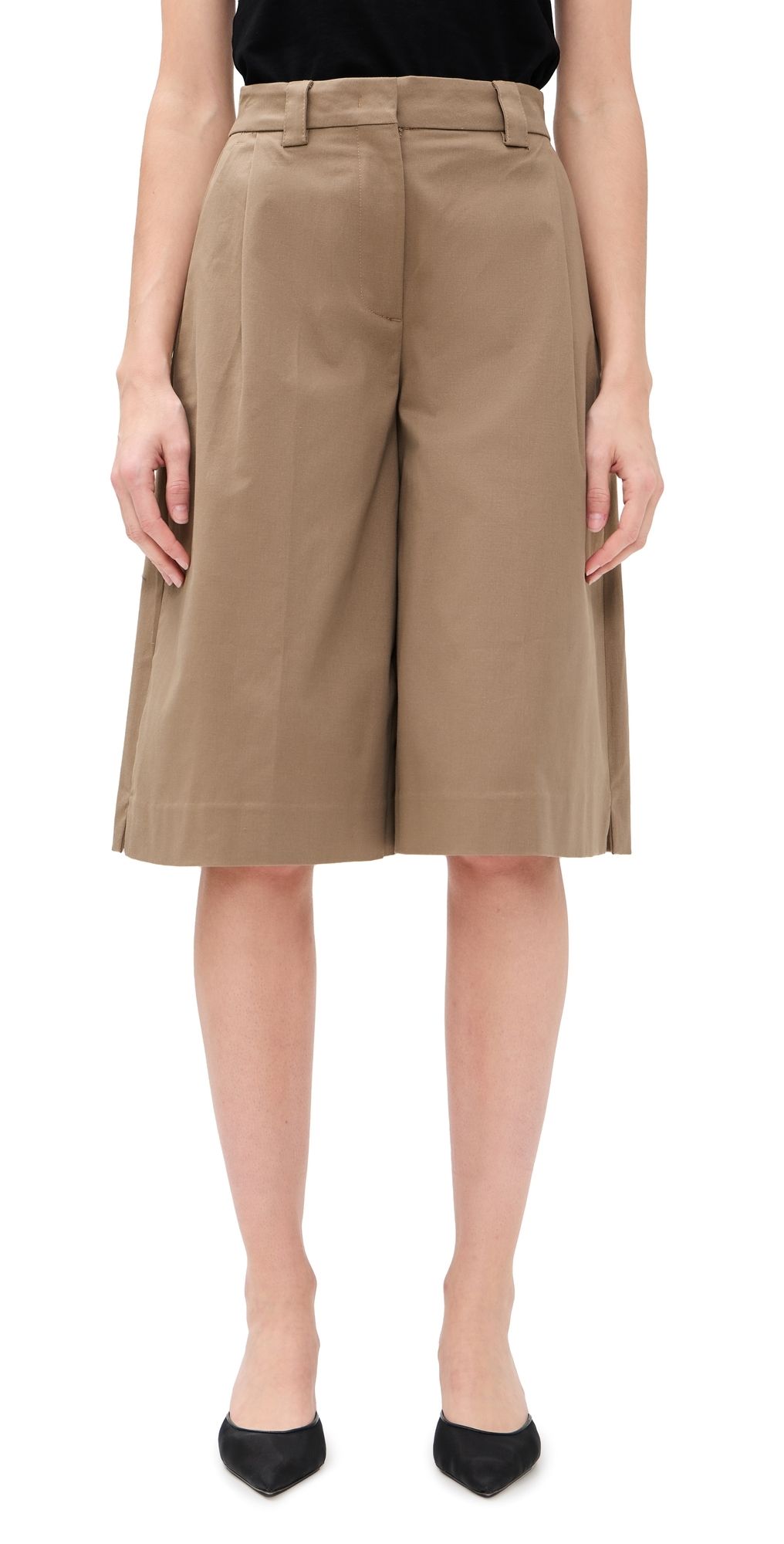 The Latest Dakota Gabardina Shorts Cognac 44