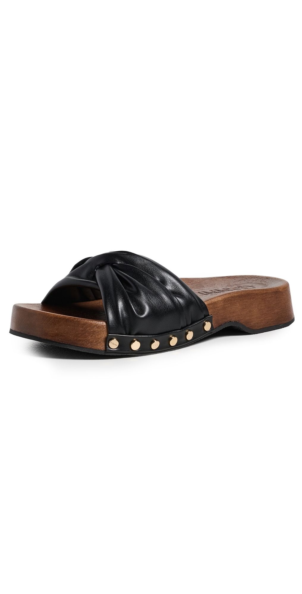 GANNI Tia Fairy Clogs Black 38