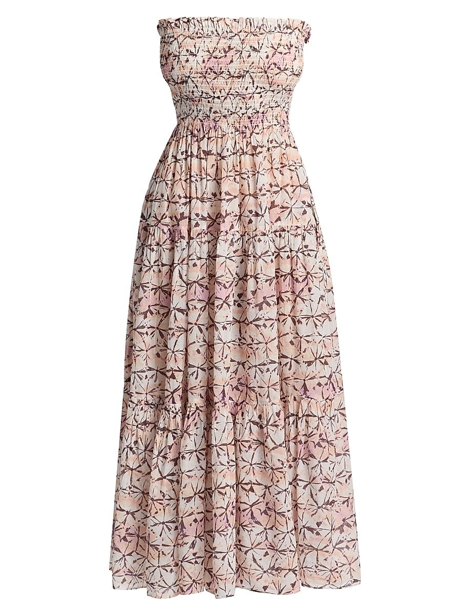 Women's Luca Cotton Cover-Up Dress - Amethyst - Size XL