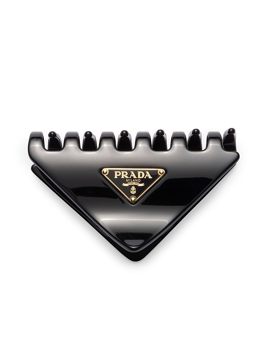 Women's Plexiglas Claw Clip - Black