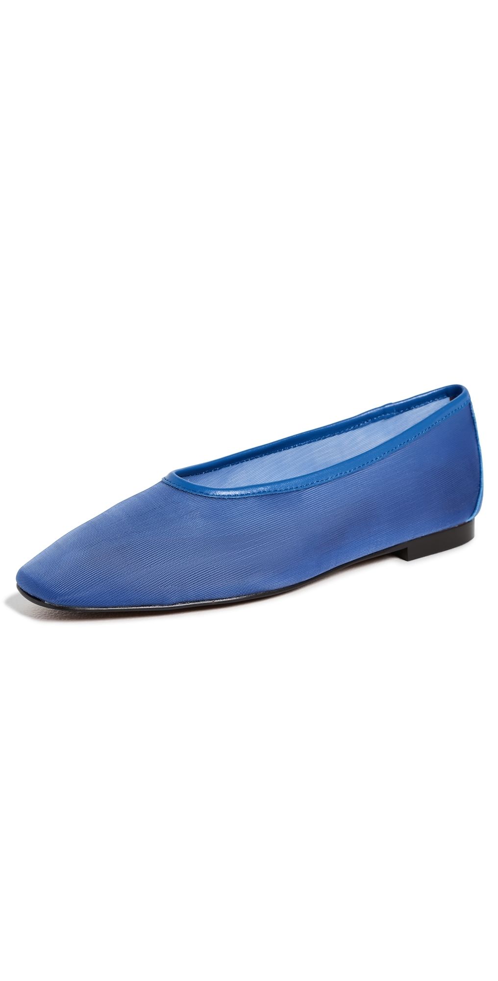 Madewell Mylie Mesh Ballet Flats Retro Blue 8
