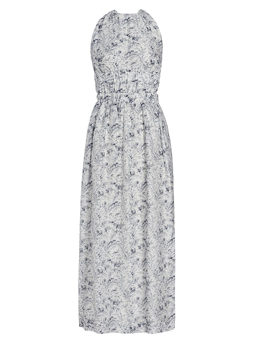 Women's Dimitri Cross-Back Maxi Dress - Dimitri Ivory - Size 8