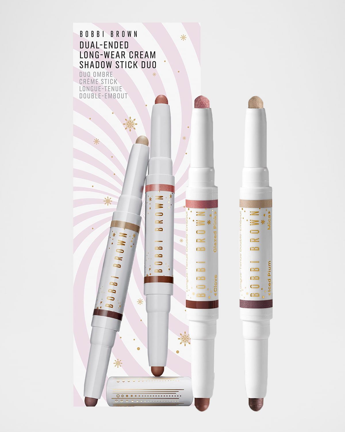 Dual-Ended Long-Wear Cream Eyeshadow Stick Duo