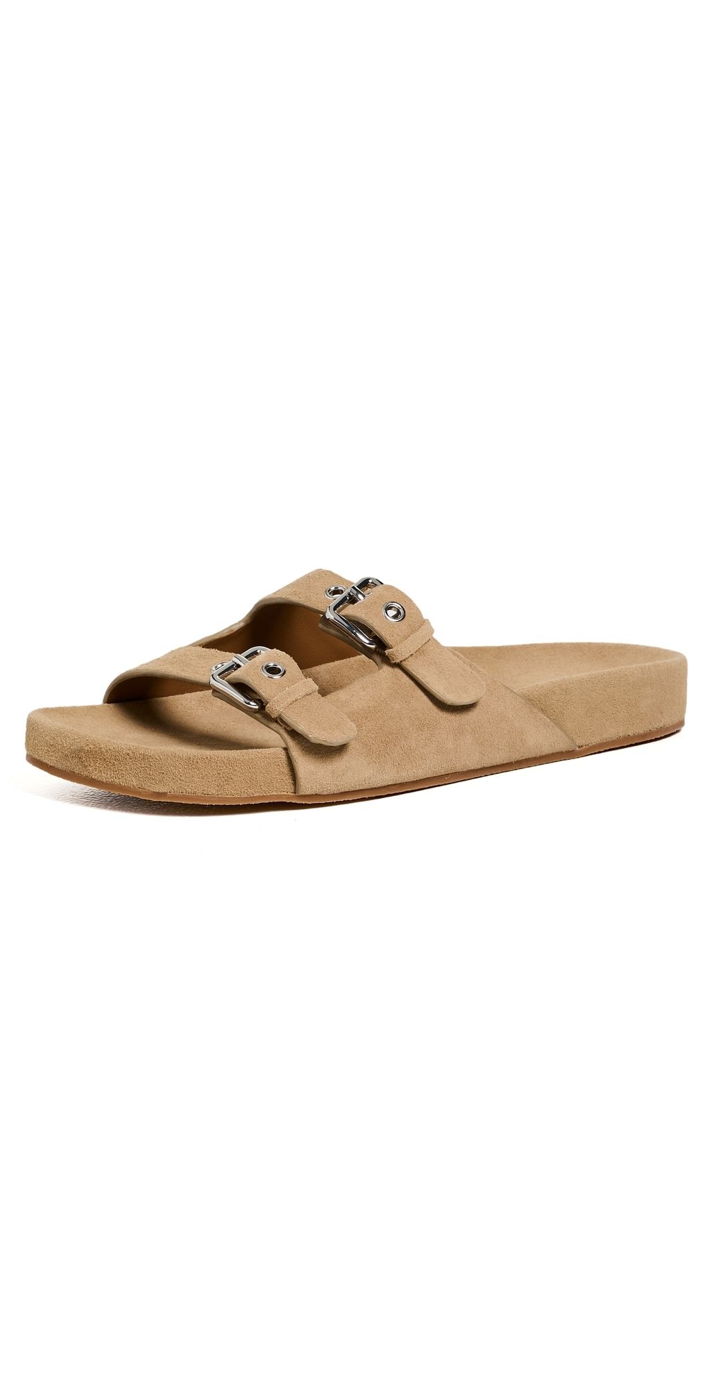 Madewell Cambria Molded Footbed Sandals Field Khaki 11