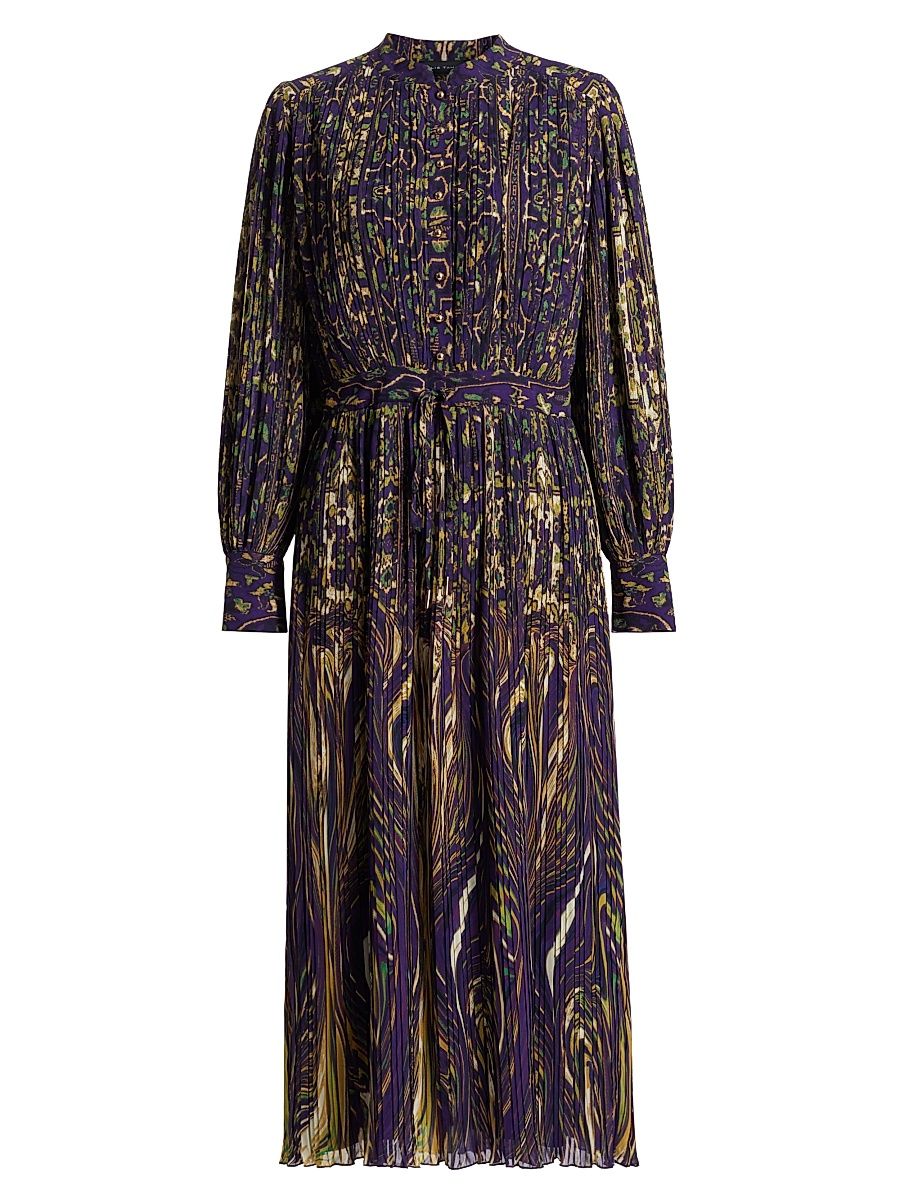 Women's The Almada Sterling Palace Midi-Dress - Sterling Palace Print - Size 10