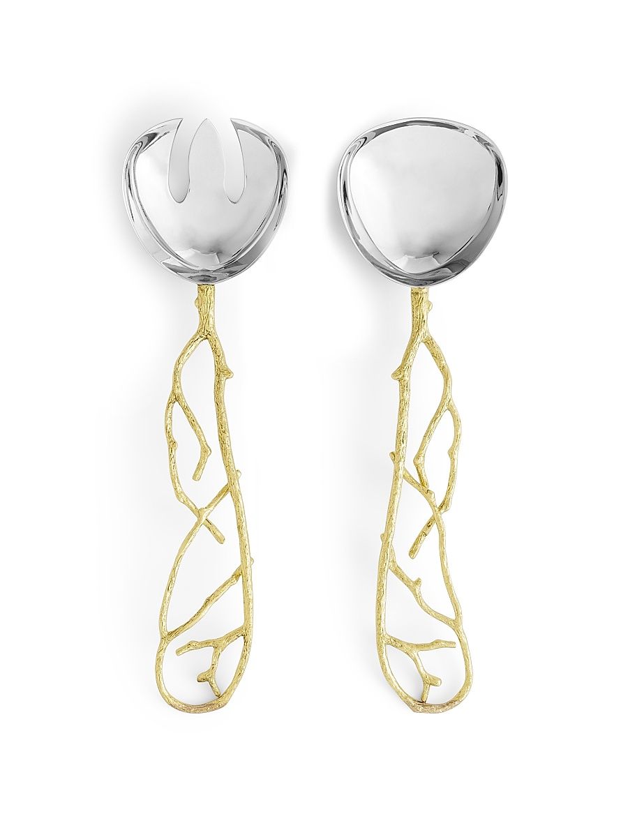 Butterfly Ginkgo Gold Serving Set