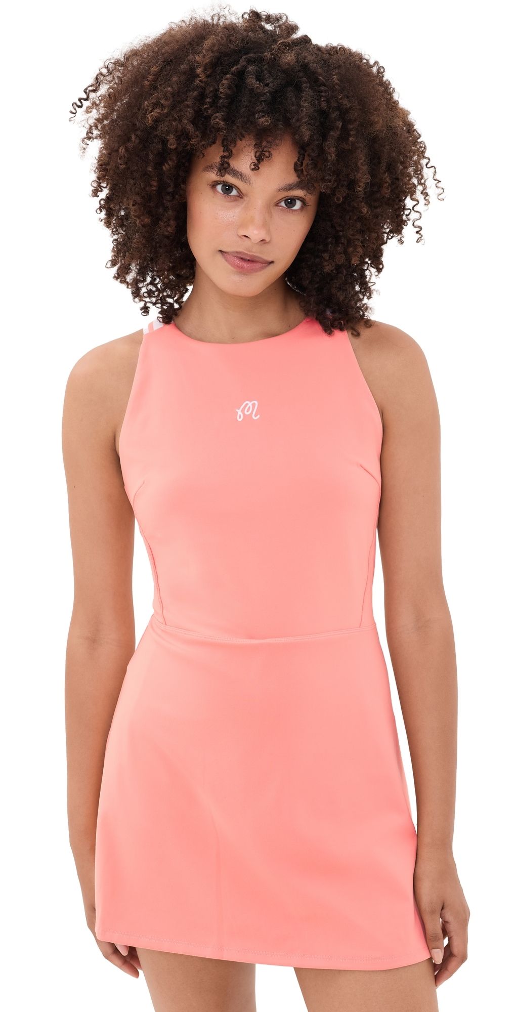 Malbon Reina Dress Coral Haze L
