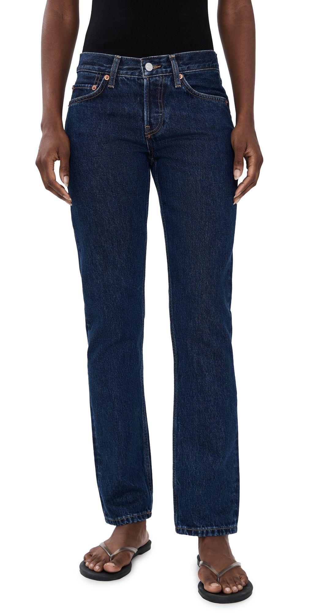 RE/DONE Slim Cig Jeans Heritage Rinse 28