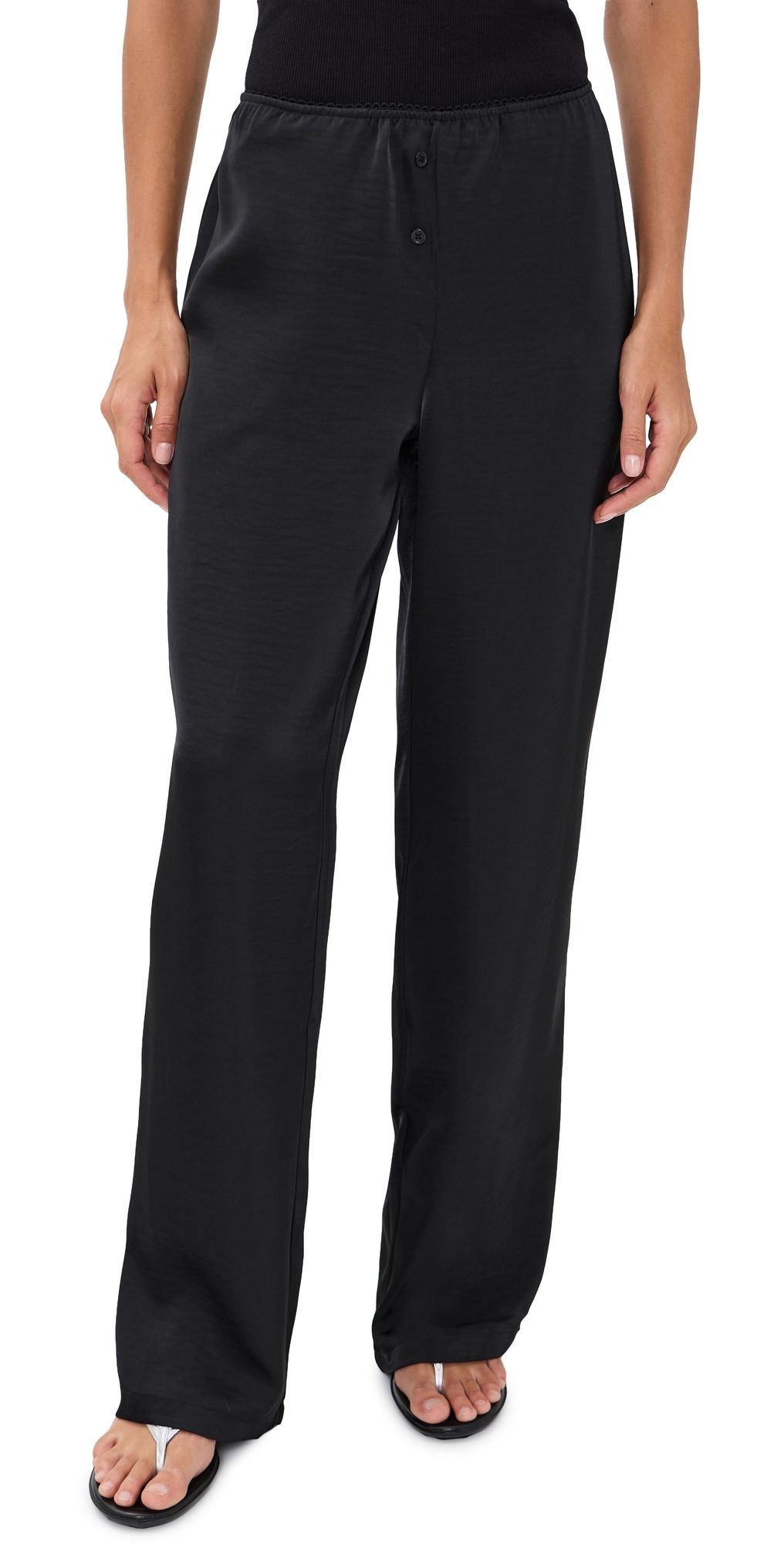 Lioness In Bloom Pants Noir L
