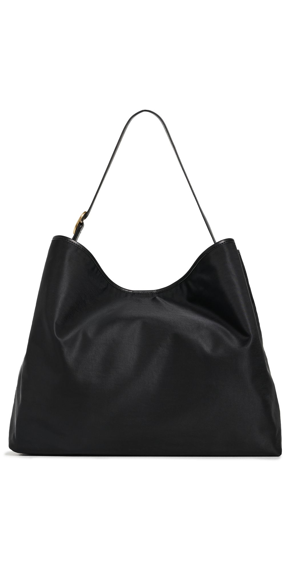 Vince Vivian Large Hobo Tote Bag Black One Size