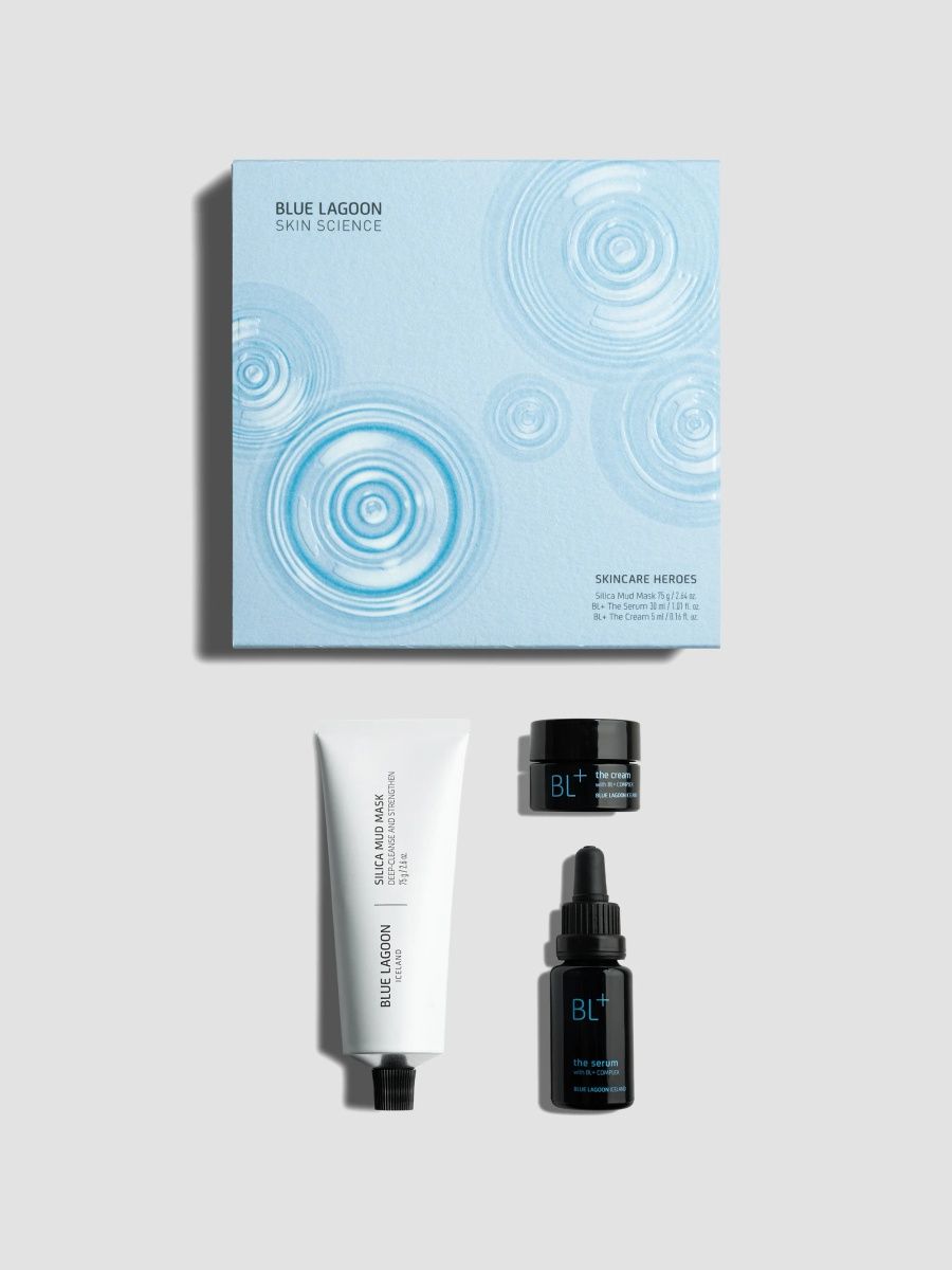 Blue Lagoon Limited Edition ​Skincare Heroes 3-Piece Set