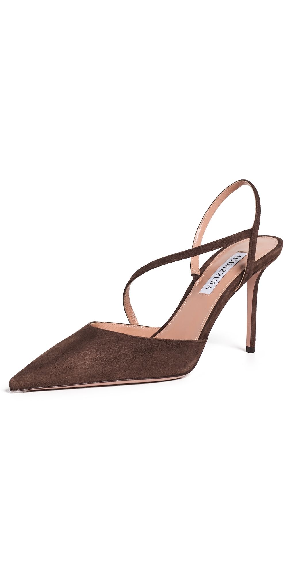 Aquazzura Dynasty Pumps 85mm Espresso 41