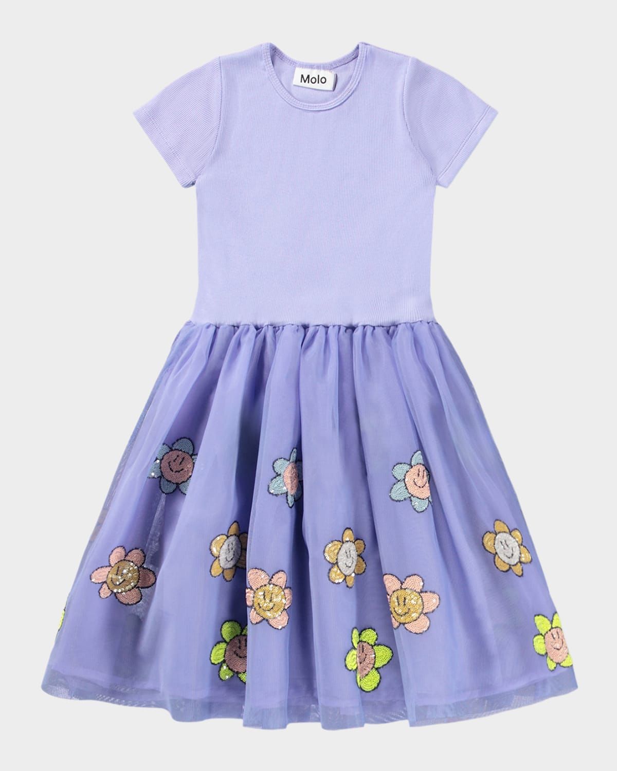 Girl & apos;s Cyrusila Sequined Tulle Dress