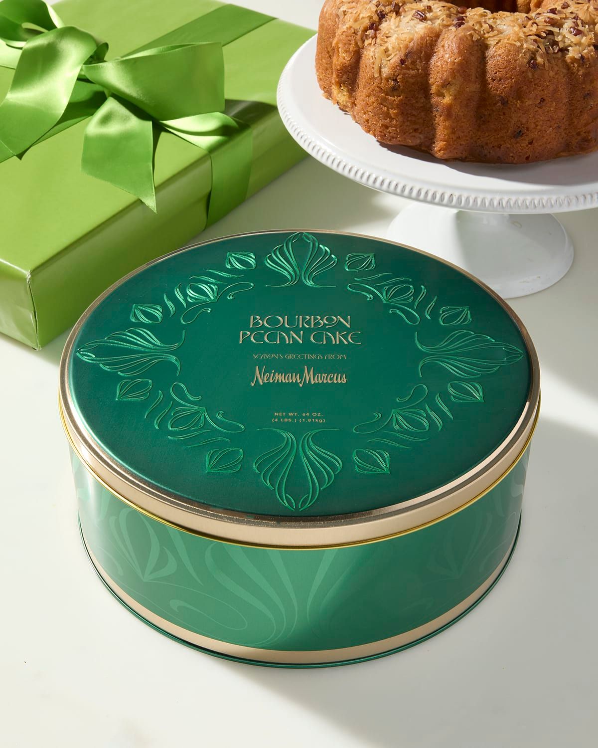 Bourbon Pecan Liquor Cake