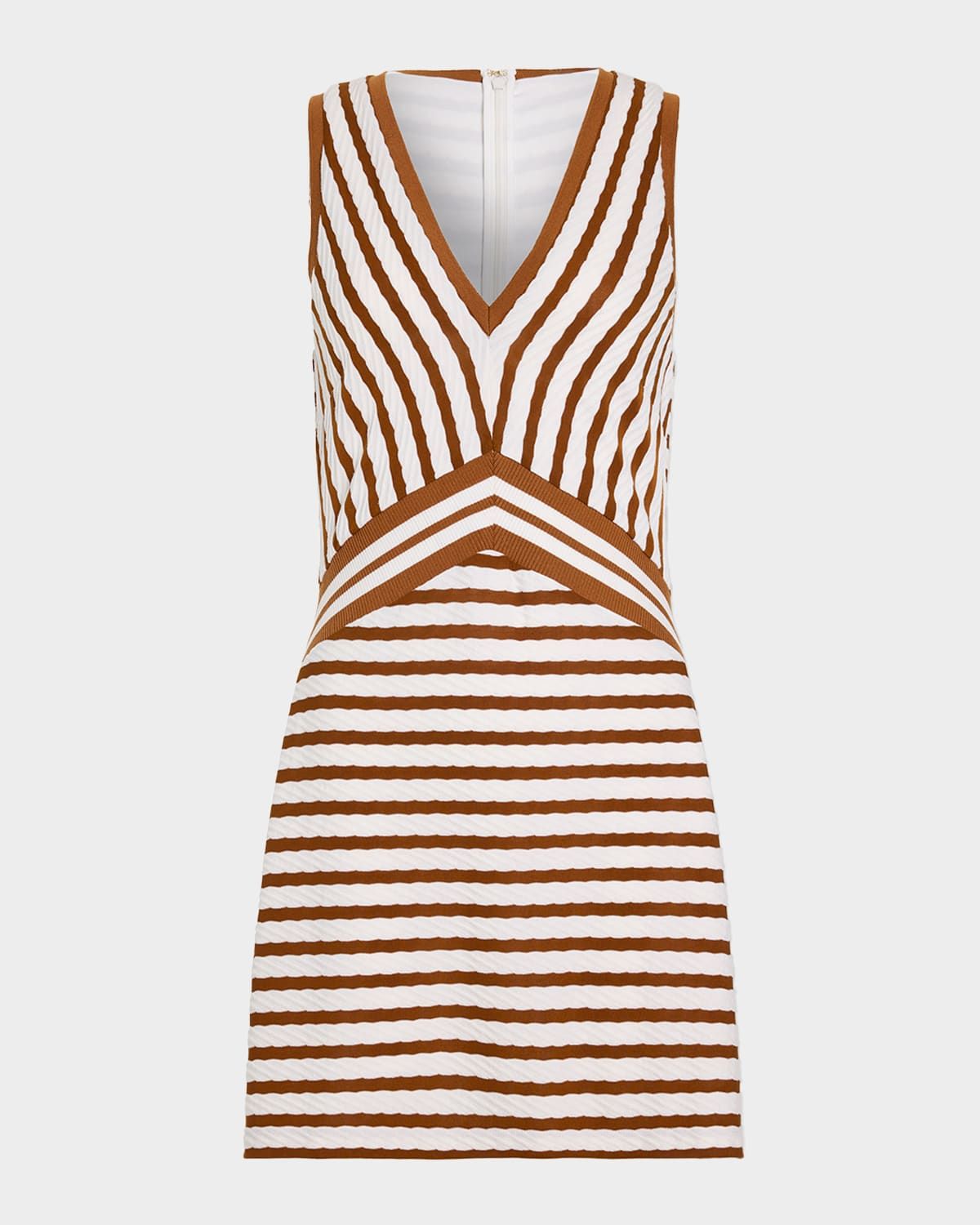 Marta Striped Knit Mini Dress