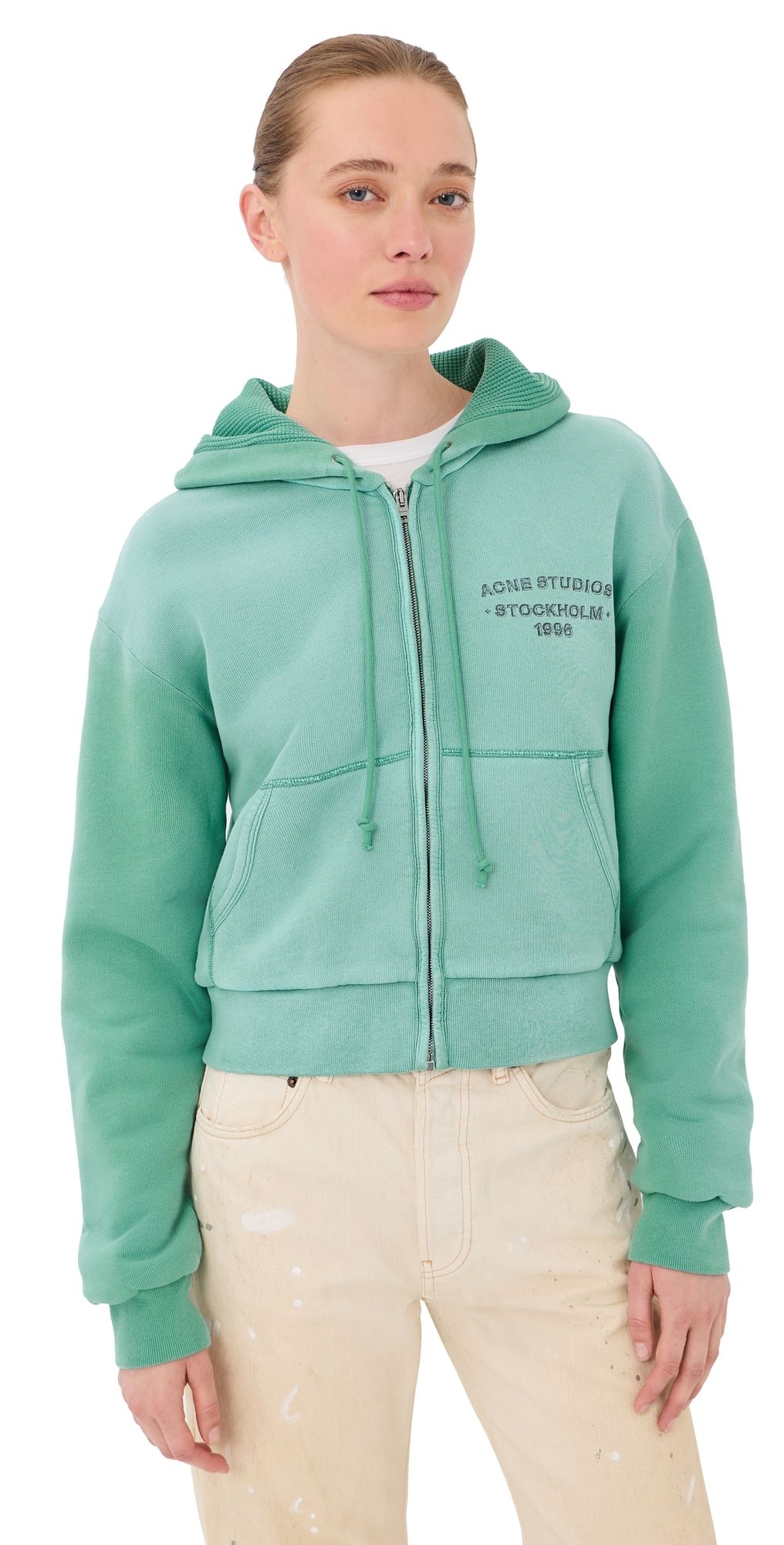Acne Studios Hooded Sweatshirt Mint Green XS/S